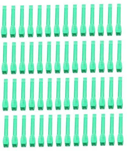 SUPVOX Lot De 100 Pinces Ombilicales Dentelées Jetables Pour Porcs Et Animaux Domestiques, Usage Ferme Et Élevage, Clips Compacts Et Sécurisés Pour Cordon Ombilical, Polyvalents Pour Chiots Et Chatons