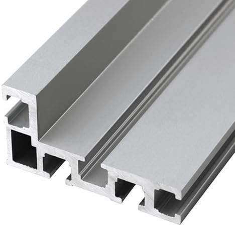 T-Nut Schiene 1000mm, 75 Typ Alu Profilschiene T-Schiene Führungsschiene für Holzbearbeitung, T Track Gehrungsschiene für Werkbank Frästisch Tischkreissäge Zaunbefestigung