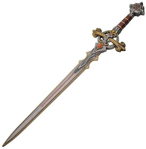 X-Forge 90.2 cm Grave Walker Latex Foam Schwert - Mittelalterlicher PU Krieger Cosplay LARP Safe Fantasy Leichtes Schwert für Cosplay, Kostüm Renaissance & Halloween Requisiten