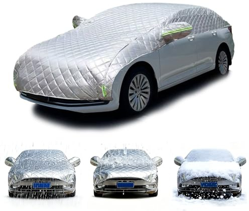 Winter Car Cover for BMW 1 Series 118d,Half Car Cover Waterproof Covers Anti-Hail Outdoor Waterproof Breathable,Rain Dust Sun Protection xfg456h
