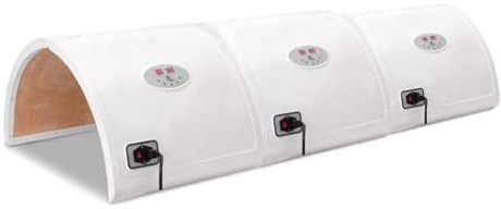 Elitzia ETIN19 Appareil infrarouge lointain X3 Chauffage ambiant 180 degrés Portable Pliable Spa Beauté Soins de la peau Tension musculaire pour une utilisation complète du corps