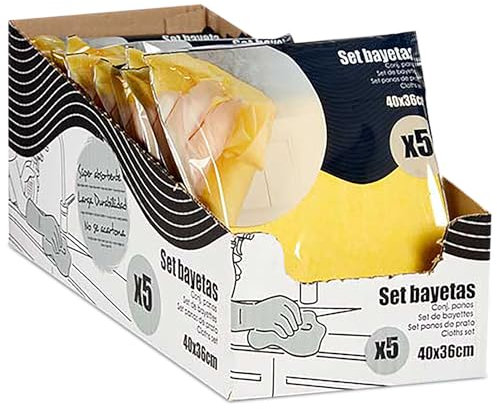 MUNTRADE Set de 30 Bayetas de Microfibra Super Suaves y Absorbentes | Pack de Paños de Limpieza para Todo Tipo de Superficies