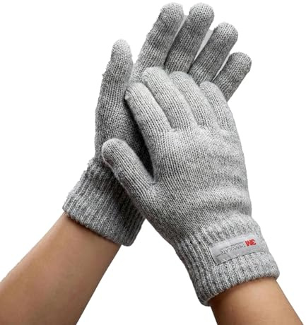 A2Z 4 Kids Boys Girls Thinsulate Winter - Gloves KG3132 Grey 8-13