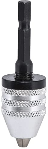 Portabrocas sin Llave, Portabrocas sin Llave, 3 Mordazas, Vástago Hexagonal de 1/4 pulg., Adaptador de Broca para Portabrocas Multifunción, Eléctrico Pequeño, Portabrocas