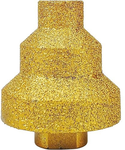 Diamond Step Drill Bits 20-35-50mm for Metal, Tile, Wood, Concrete, Marble, Engineered Stone, Multi Hole Opener Cone Bit Grinder Cutter, Beveling Chamfer Step Tapered Reamer, Multilayered Layer Bit