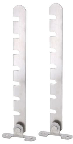 2 topes de control de inclinación de ventana de acero inoxidable, limitadores ajustables para hogares, oficinas, ventanas de acero inoxidable duraderas