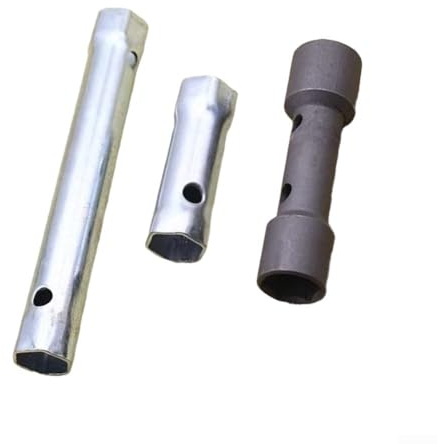 Zwei Größen Zündsteckschlüssel 16 mm und 18 mm für breite Kompatibilität auf Motorrad- und Kleinfahrzeugplattformen (verdickt)