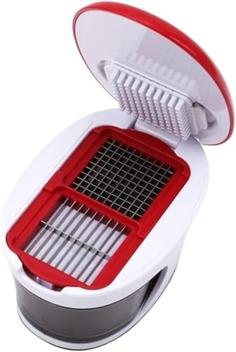 AIEIJJH Schiaccia Aglio in Acciaio Inox, pressa Aglio e Zenzero Tritatutto e affetta Verdure Patate utensile da Cucina antigoccia Senza Schizzi, a, 12 * 8 * 7,5 cm