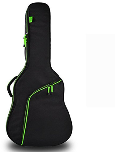 YAAGLE 41 Gitarretasche Wasserdicht verdicken Akustikgitarre Tasche 4/4 Acoustic Guitar Gig Bag für Kassikgitarre, Gitarrentasche, Gitarrenhülle Grün