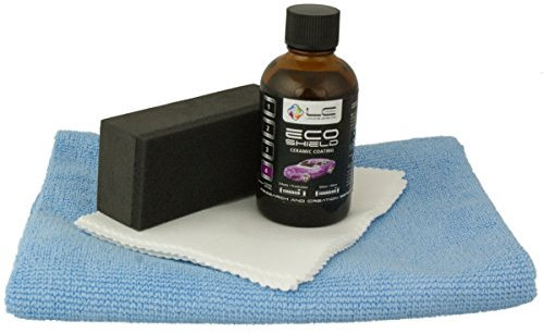 Liquid Elements Eco-Shield Set mit Auftragetüchern, Applicator-Block und DFT Microfasertuch