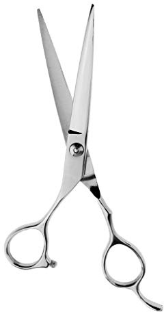 Tubayia 15.5cm Haarschere Edelstahl Effilierschere Haarschneideschere Friseurschere (Silber - Stil 01)