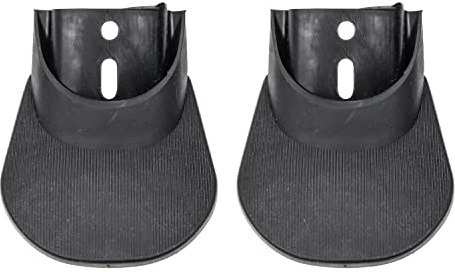 2 Stück Fahrrad Schmutz Fänger Spritz Schutz Spoiler Set Schutzblech 43mm schwarz