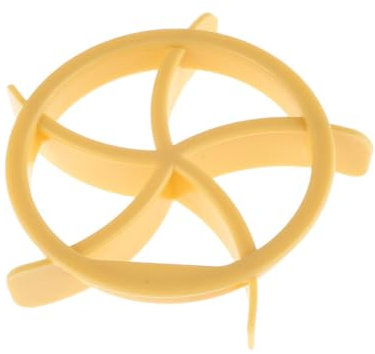 Brotteigpresse, rund, Kunststoff, Gebäckpresse, Werkzeug zum Backen