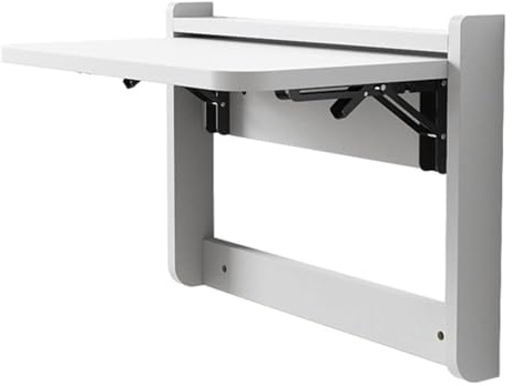 Mesa plegable colgante de pared escritorio multifuncional con estante de almacenamiento mesa plegable para niños 6r tabla de mesa plegable,B-63.5X47cm/25”X18.5”