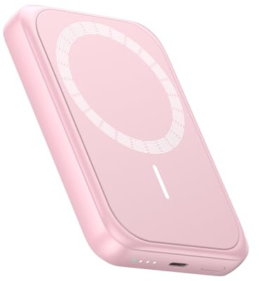 Bilivein Batterie Externe sans Fil - 20W Magnetique Power Bank Charge Rapide - 10000mAh Induction Chargeur Portable - Baterie Externe avec USB-C Input/Output pour Phone 17/16/15/14/13