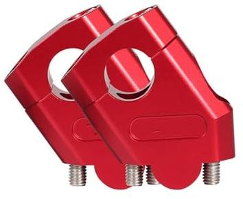 Motorcykel Styrhöjare För TRACER För 900GT För FZ09 2017-2023 Motorcykel Styresförhöjning Motocross Förhöjningsklämma Montering Pit Bike Motorcykel(Red 28mm)