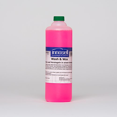 Wash & Wax Shampoo & Versiegelung Glanzshampoo mit Wachs f. PKW LKW Bus Traktor Motorrad 1 L