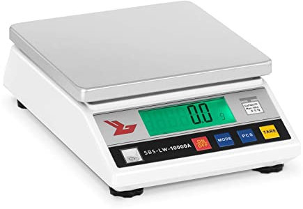 Steinberg Systems Feinwaage 10 000 g/0,1 g Taschenwaage Präzisionswaage Digitalwaage Goldwaage Briefwaage digital