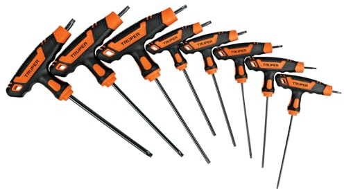 Juego 8 llaves Torx con mango T