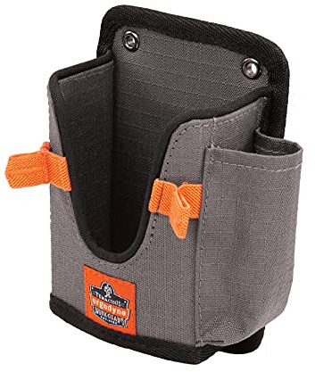 Ergodyne Squids 5543 - Soporte para escáner de código de Barras para computadoras móviles con Agarre de Pistola, escáneres de código de Barras de Mano, Correas de sujeción para Fijar a la Carretilla