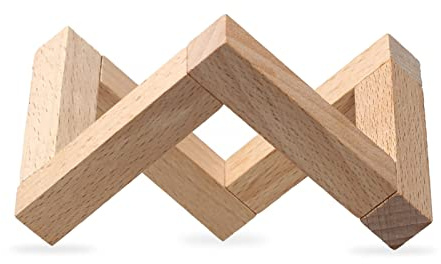 Benkeg Soporte de Madera Soporte de lámpara de Luna Soporte de Madera Desmontable para impresión 3D Lámpara de Luna Luz Nocturna en Forma de Bola, tamaño pequeño