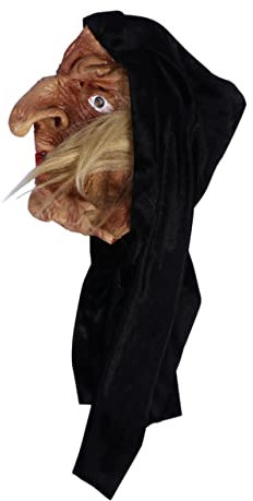 BCOATH 1stück Halloween Cosplay Hexenmaske Für Gruselige Kostümpartys Und Bühnenauftritte Zu Tragen Wiederverwendbar Für Nächste Halloween-