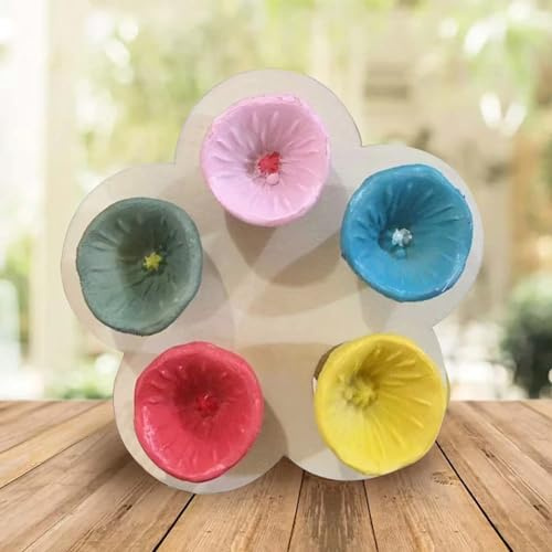 Vacclo 1Pack Colorful Bee Insect Drinking Cup - Bee Cups for Thirsty Bees Garden - Bee Feeder - Provide Safe Drinking Spots for Bees - Collects A Teaspoon of Water for Bees (Multicolor)