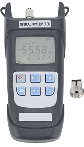 AUA Y710A Optical Power Meter Fiber Attenuation Tester Light Decay Meter Light Meter Fiber Optic Attenuation Tester - 70 to 10dbm with LED Light 850 to 1650nm