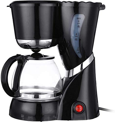 Machine à Café Électrique Machine à Thé Machine à Thé Goutte à Goutte Cafetière en Verre Carafe à Thé Maison Cafetière 600Ml 4-6 Tasses Intéressant, HUANGHAIQIU