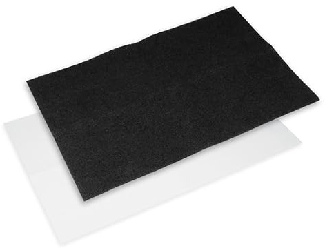 Universal Filtermatten | Kohlefilter | Fettfilter | 55x38 cm | für Dunstabzugshauben | zuschneidbar