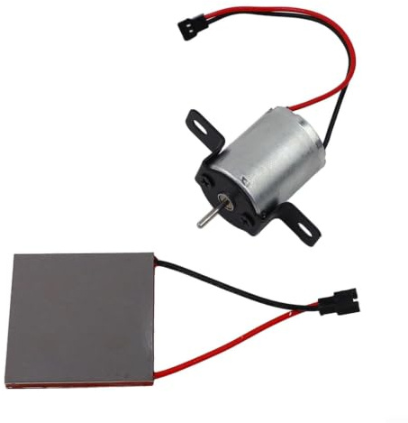 Heat Operated Fireplace Fan Motor,Fireplace Fan Replacement Parts,Stove Fan Generator Set,Wood Burning Stove Accessories,Chimney Flue Fan Components,Fireplace Heat