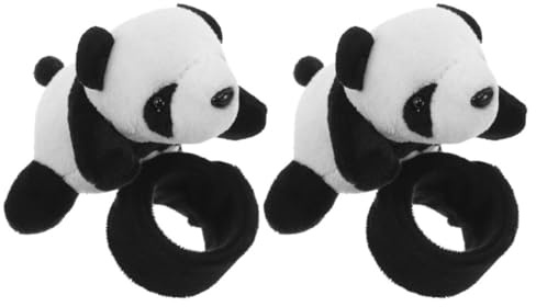 Veemoon Baumwolle Panda Lenkerarmbänder 2 Stück mit Tiermotiv Langlebige Fahrradlenker Deko für Mountainbikes und Geschenkideen für Biker