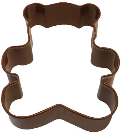 Creative Party K1140/Z/CRP Brown Teddy Bear Cookie Cutter-1 Pc