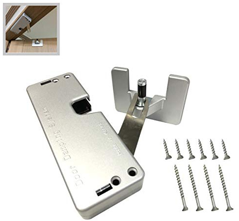 Hansan Damping Door Closer for Interior Door Quiet and Safe Home Auto Door-Closer with Easy Installation Durable