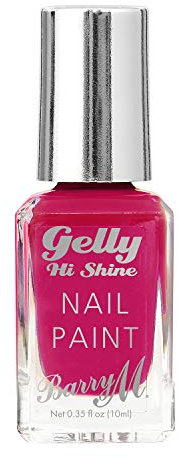 Barry M Cosmetics Gelly Hi Shine Gel Nail Paint, Shade Pink, Watermelon Juice