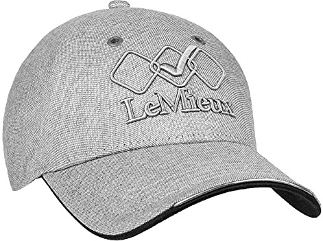 LeMieux Casquette de baseball Team avec coque sans couture, bord incurvé – ventilé et réglable