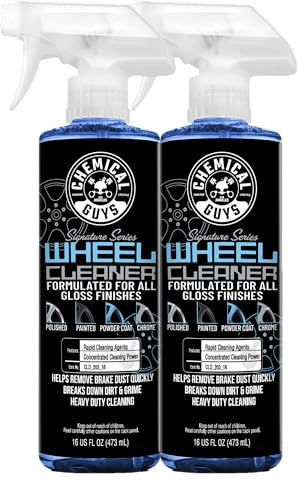 Chemical Guys CLD_203_1602 Signature Series Wheel Cleaner, Formated For All Gloss Finishes, Safe for Cars, Trucks, SUVs, Motorcycles, RVs & More 16 fl oz (2 Pack)