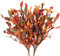 SLFYEE 2PCS Flores Artificiales Otoño Calabaza Falsa Flores Decorativas Ramo Flores Falsas para Interiores Calabaza Artificial Otoño Calabaza Pequeña para Halloween Hogar Jardín Fiesta Decoraciones