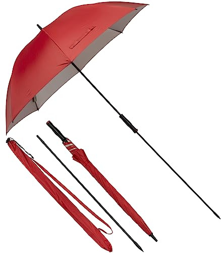 derby Strandschirm XXL Regenschirm und Sonnenschirm mit UV-Schutz