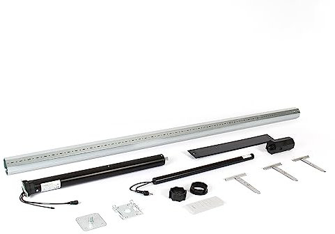 Kit axe Volet roulant solaire avec panneau solaire, batterie et moteur complet - Axe ø60 (Largeur 1500mm)