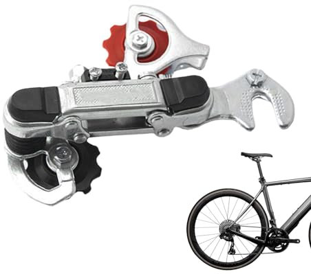 Schaltwerk für Fahrräder, Umwerfer für Mountainbikes | Mountainbike-Teile Metall, Lenkerhalterung, Umwerfer - Robuste Fahrräder, Gangschaltung für Mountainbikes, Ve