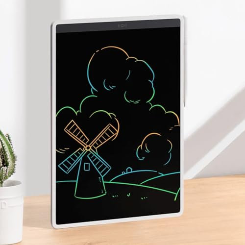 Xiaomi Mi LCD Board Writing Color Edition - Tablet grafico digitale da 13,5 | Tablet LCD portatile e leggero | Tablet luminoso per disegnare con bambini | Penna magnetica inclusa