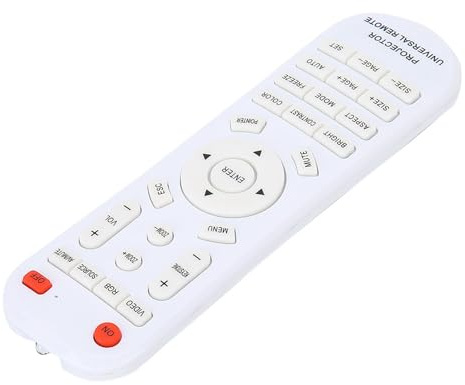 Universal Projector Remote, Ersättnings -TV -fjärrkontroll Universal Projector Remote Controllor Ersättningsfjärrkontroll för Mini Control Control