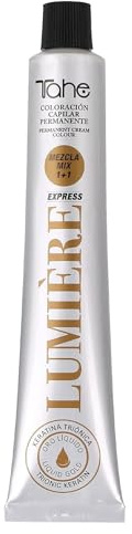 Tahe Lumière Express Tinte de Pelo Coloración de Cabello Permanente Tinte 7.8 (MOKA MOUSSE) Rubio Medio 100 ml