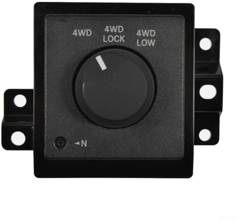 Pour Dodge For Dakota 2005 2009 Quatre roues motrices Boîtier de transfert Interrupteur de commande Tableau de bord Numéro de pièce 68021455AB Compatible avec OE 727943210616 703013 5S9377 56049455AC