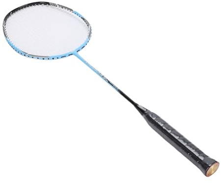 CHICIRIS 2 Stück Badmintonschläger, Vollcarbon, Hervorragende Kontrolle und Kraft, Leicht, Ideal für Erwachsene und Anfänger