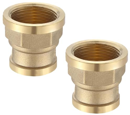 Artspherees 2 manicotti di riduzione estendere filettatura interna 3/4 x filettatura interna da 1/2