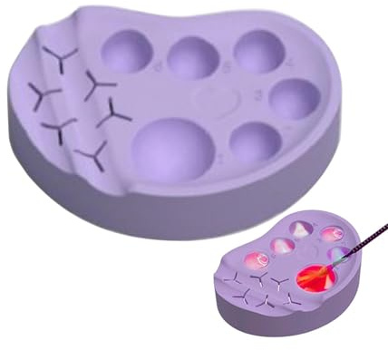 Palette D'accessoires De Stratification Des Sourcils – Système De De | Mélange En Silicone Pour Rehaussement De Cils, Plateau De Maquillage Réutilisable, Porte-outils, Organisateur De Beauté | Ci