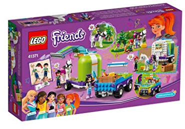 LEGO®-Friends La remorque à chevaux de Mia Jouet pour Fille et Garçon à Partir de 6 Ans et Plus, 216 Pièces 41371