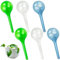 Bolas Globos de Riego, 6 Piezas Set Autorriego para Macetas Dispositivos de riego para Plantas Goteros para Equipos de Riego Automático Sistema para Flores Regar Plantas Interior